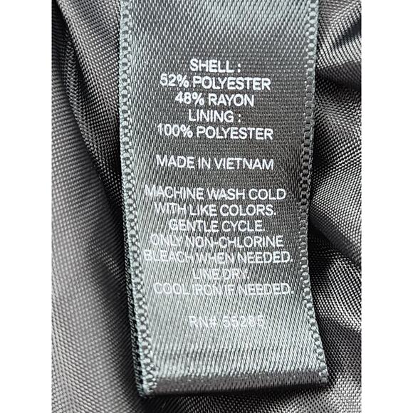 Express Polka Dot A-Line Mini Skirt Size 4 Black White Rockabilly Retro Flare - Picture 11 of 12